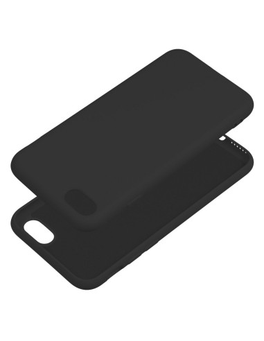 COQUE SILICONE pour IPHONE 8 NOIR