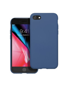 COQUE SILICONE pour IPHONE 8 BLEU