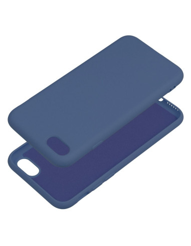 COQUE SILICONE pour IPHONE 8 BLEU