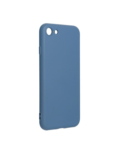 COQUE SILICONE pour IPHONE 8 BLEU