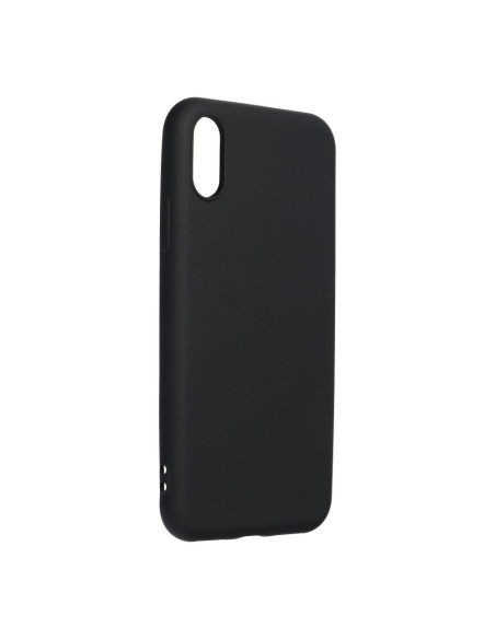 COQUE SILICONE pour IPHONE X NOIR
