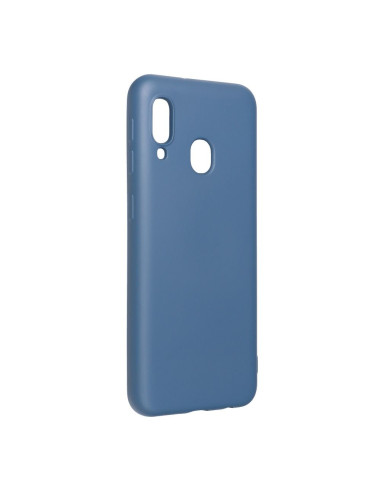 COQUE SILICONE pour SAMSUNG Galaxy A20E BLEU