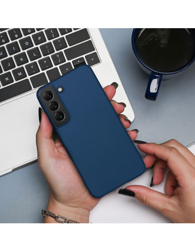 COQUE SILICONE pour SAMSUNG Galaxy A20E BLEU