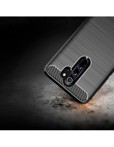 COQUE FORCELL - CARBON pour XIAOMI Redmi NOTE 8 PRO NOIR