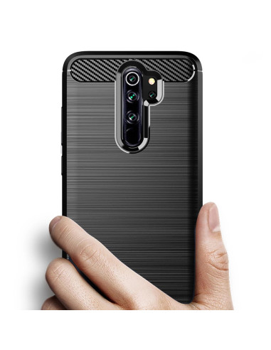 COQUE FORCELL - CARBON pour XIAOMI Redmi NOTE 8 PRO NOIR