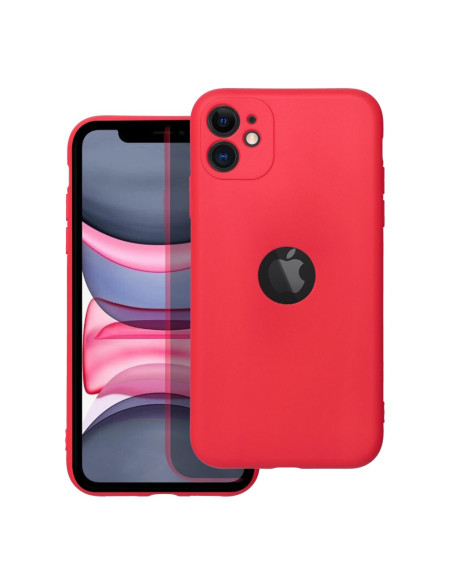 Coque SOFT pour IPHONE 11 rouge
