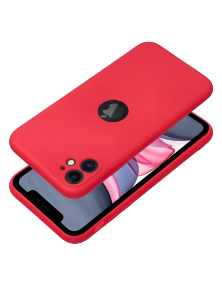 Coque SOFT pour IPHONE 11 rouge