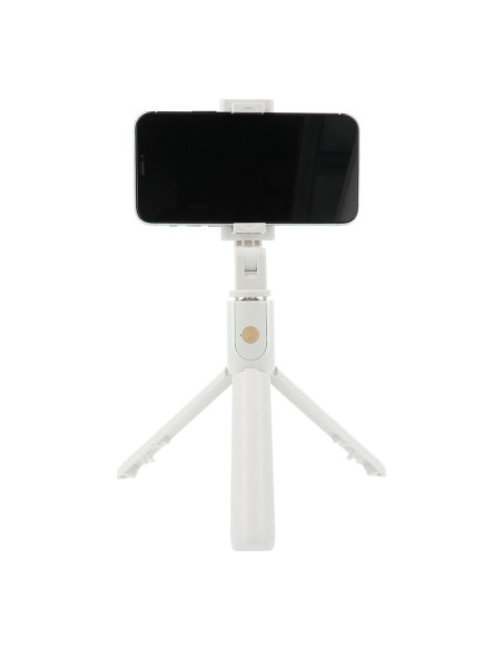 Kit / perche selfie avec télécommande bluetooth tripod - blanc K07
