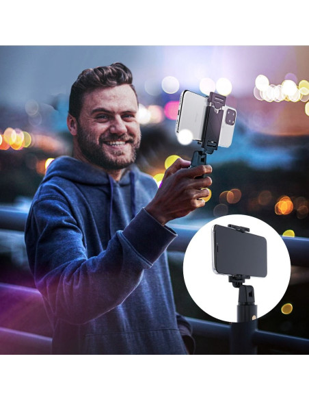 Kit / perche selfie avec télécommande bluetooth tripod - noir K07
