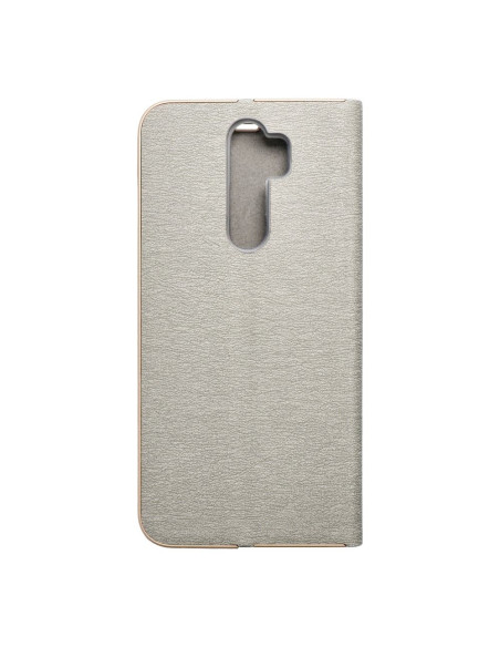 Etui Luna Book pour Xiaomi Redmi Note 8 Pro grey