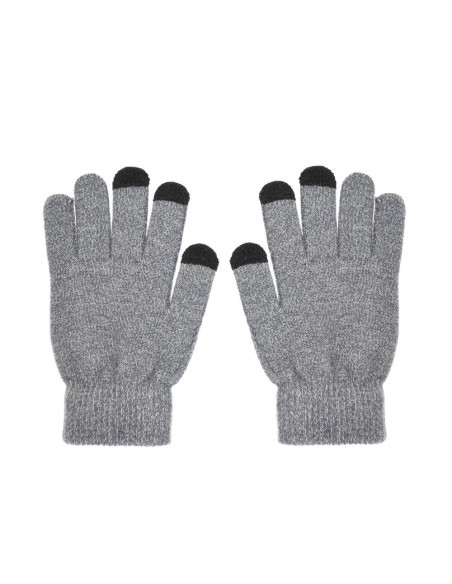 Gants pour écrans tactiles TRAINGLE GRIS homme