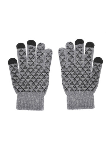 Gants pour écrans tactiles TRAINGLE GRIS homme