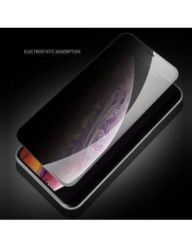 Verre trempé X-ONE Full Cover Extra Strong Privacy - APP IPHO 11 (full glue) NOIR
