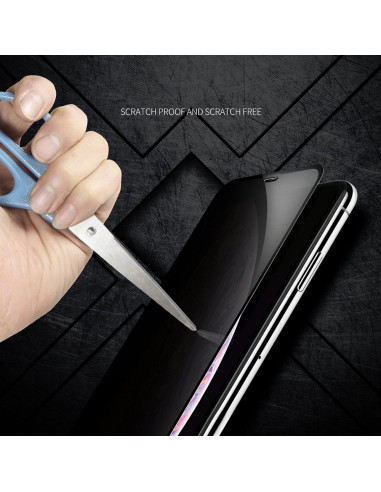 Verre trempé X-ONE Full Cover Extra Strong Privacy - APP IPHO 11 (full glue) NOIR