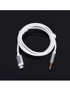 Adaptateur HF / audio iPhone Lightning 8-pin do Jack 3,5mm 2