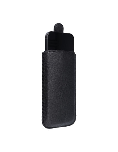 Slim Kora 2 Universal Leather Coque - pour Iphone 12 / 12 PRO / Samsung Note /Note 2/Note 3 noir