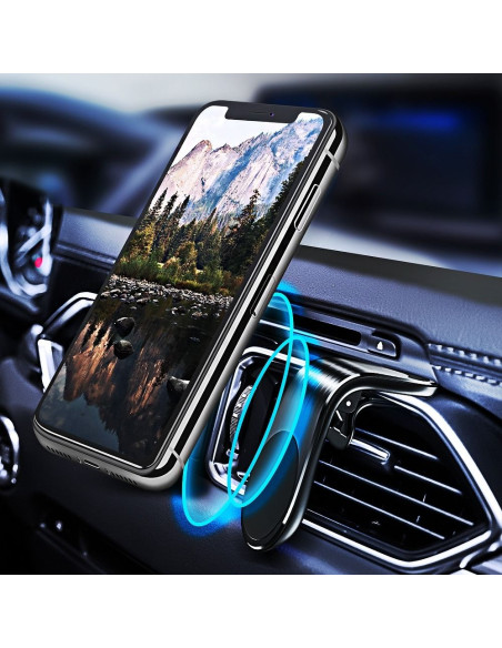 Support voiture AIR OUTLET universel noir