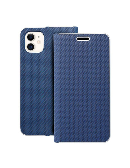 Etui LUNA Carbon pour IPHONE 11 blue