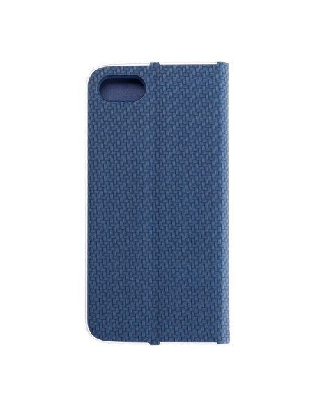 Etui LUNA Carbon pour iPhone 7 / 8 / SE 2020 / SE 2022 blue