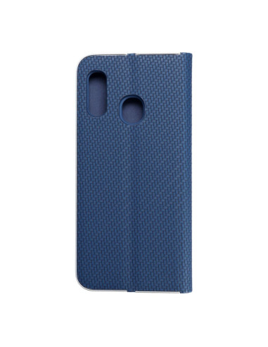Etui LUNA Carbon pour SAMSUNG A20e blue