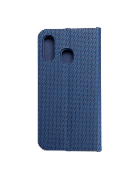 Etui LUNA Carbon pour SAMSUNG A40 blue