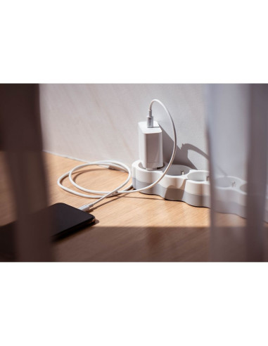 Chargeur secteur FORCELL avec cable USB type C - 3A 45W avec fonctions de charge PD et Quick Charge 4.0
