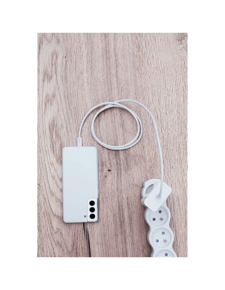 Chargeur secteur FORCELL avec cable USB type C - 3A 45W avec fonctions de charge PD et Quick Charge 4.0