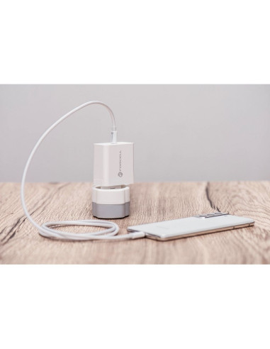 Chargeur secteur FORCELL avec cable USB type C - 3A 45W avec fonctions de charge PD et Quick Charge 4.0
