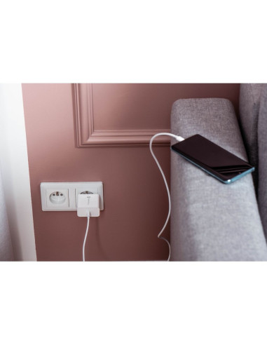 Chargeur secteur FORCELL avec cable USB type C - 3A 45W avec fonctions de charge PD et Quick Charge 4.0