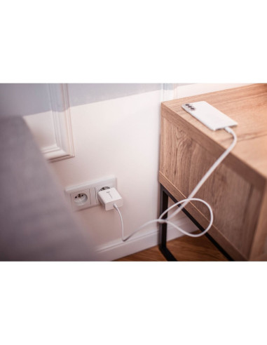 Chargeur secteur FORCELL avec cable USB type C - 3A 45W avec fonctions de charge PD et Quick Charge 4.0