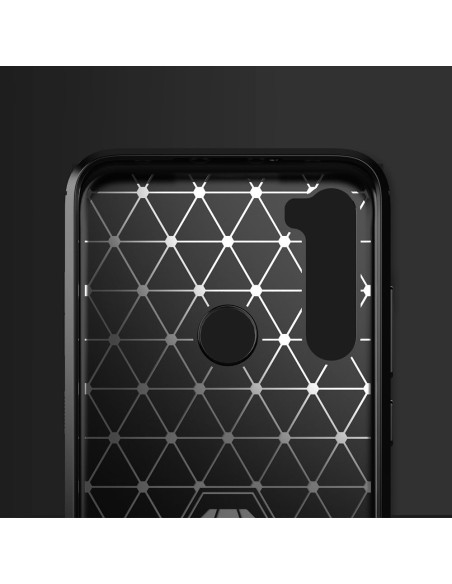 COQUE FORCELL - CARBON pour XIAOMI Redmi NOTE 8T NOIR