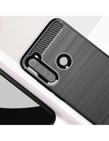 COQUE FORCELL - CARBON pour XIAOMI Redmi NOTE 8T NOIR