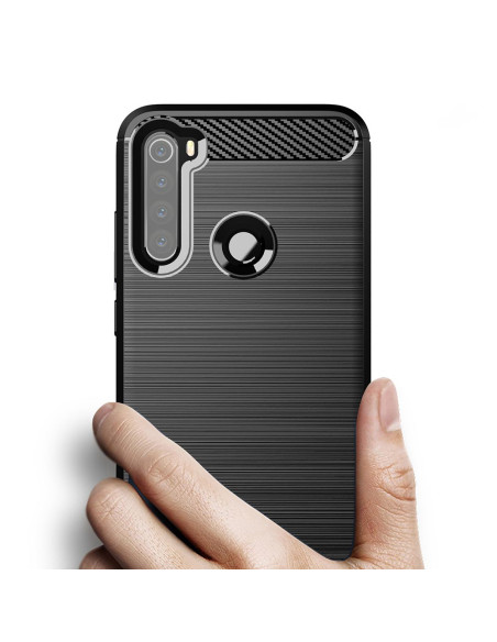 COQUE FORCELL - CARBON pour XIAOMI Redmi NOTE 8T NOIR