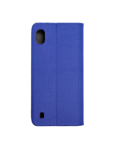 Etui SENSITIVE Book pour SAMSUNG A10 bleu marine
