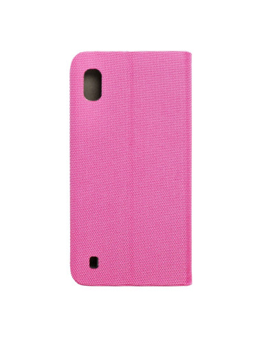 Etui SENSITIVE Book pour SAMSUNG A10 rose