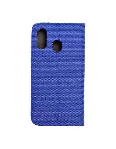 Etui SENSITIVE Book pour SAMSUNG A40 bleu marine