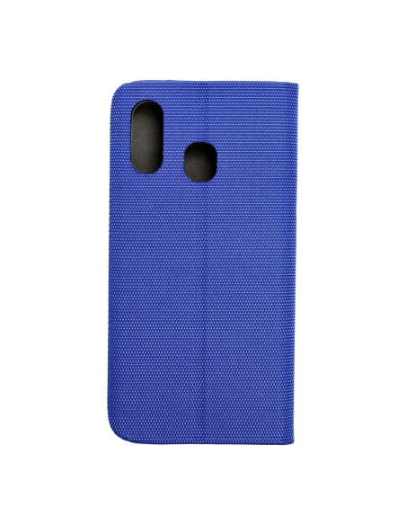 Etui SENSITIVE Book pour SAMSUNG A40 bleu marine