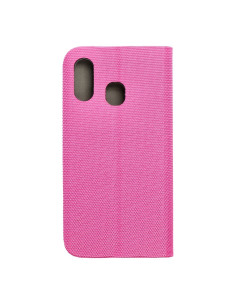 Etui SENSITIVE Book pour SAMSUNG A40 rose 2