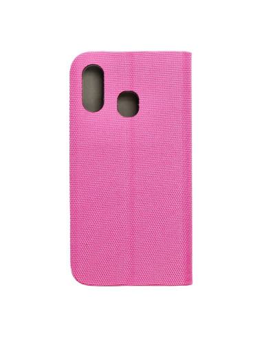 Etui SENSITIVE Book pour SAMSUNG A40 rose
