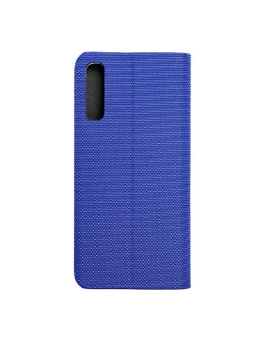 Etui SENSITIVE Book pour SAMSUNG A50 bleu marine
