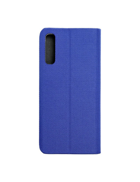 Etui SENSITIVE Book pour SAMSUNG A50 bleu marine
