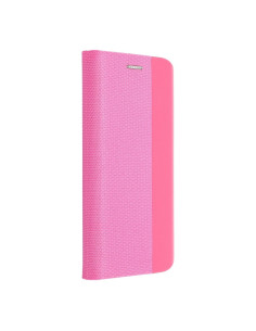 Etui SENSITIVE Book pour SAMSUNG A50 rose