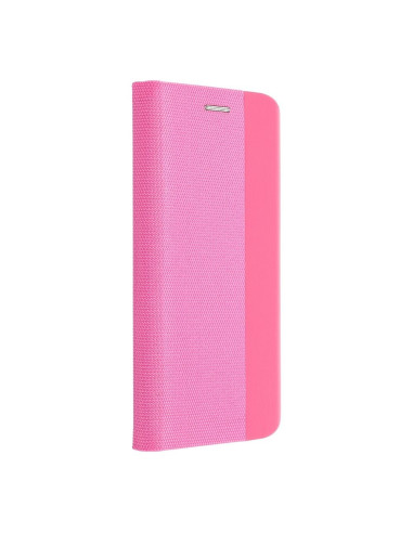 Etui SENSITIVE Book pour SAMSUNG A50 rose