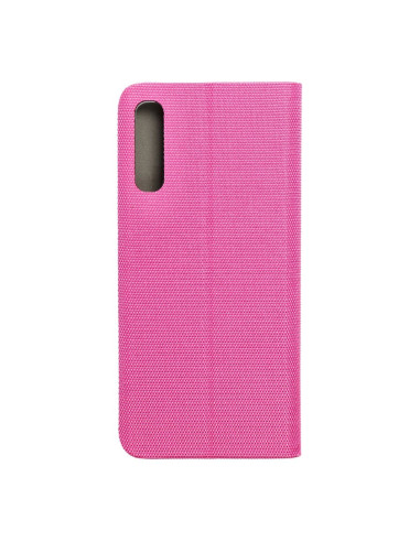 Etui SENSITIVE Book pour SAMSUNG A50 rose