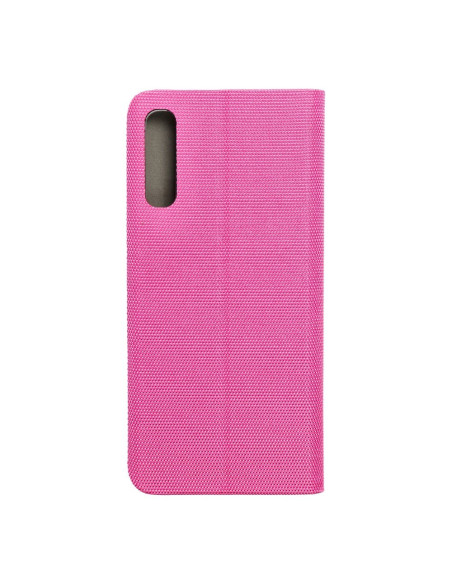 Etui SENSITIVE Book pour SAMSUNG A50 rose