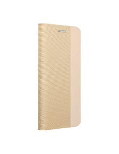 Etui SENSITIVE Book pour SAMSUNG A50 or