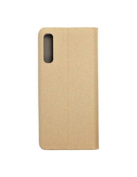 Etui SENSITIVE Book pour SAMSUNG A50 or