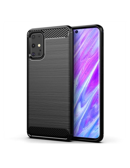 COQUE FORCELL - CARBON pour SAMSUNG Galaxy S20 NOIR
