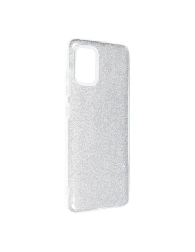 Coque Forcell - SHINING pour SAMSUNG Galaxy A51 ARGENT