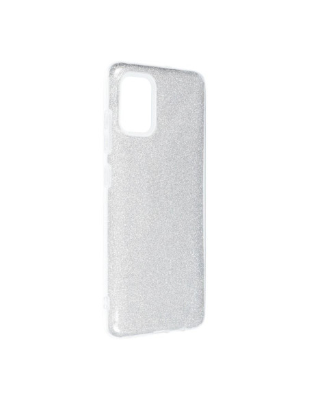 Coque Forcell - SHINING pour SAMSUNG Galaxy A51 ARGENT